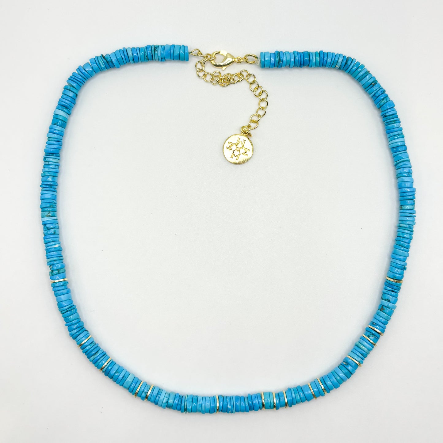 The Gemstone Necklace - Turquoise