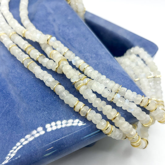 The Gemstone Necklace - Moonstone